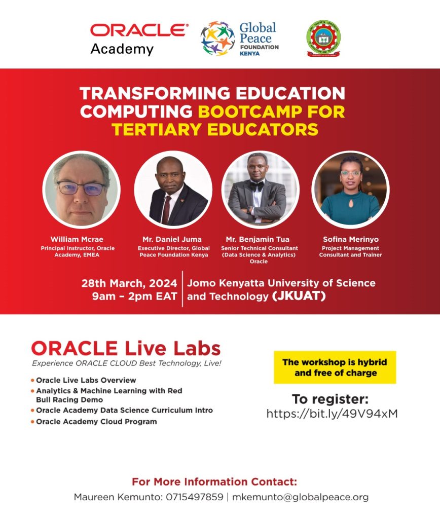 Flier for the Educators Bootcamp 2024 Facilitators